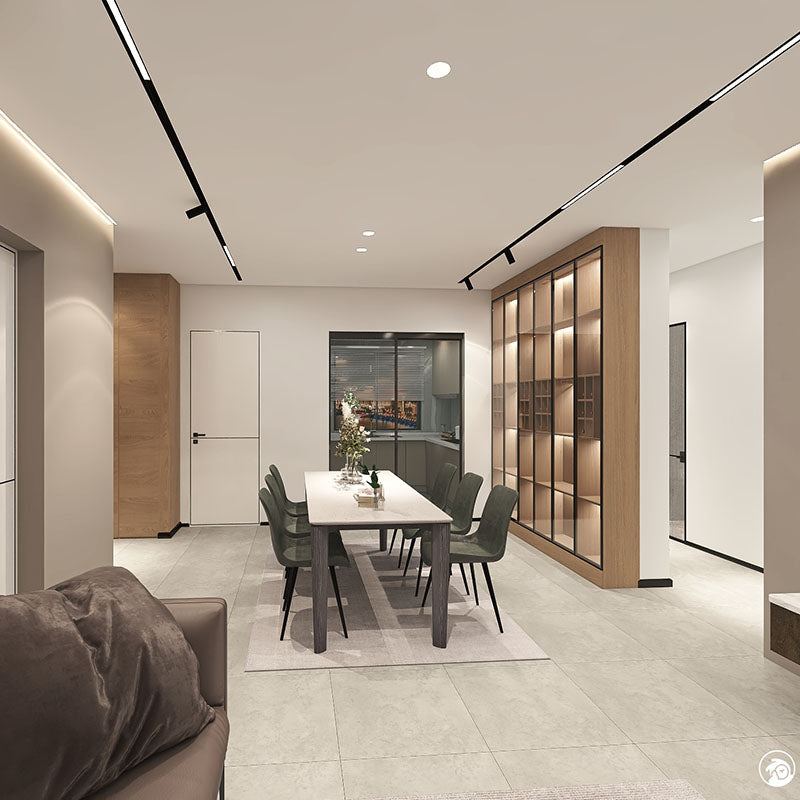 Magnetinis bėgelis, įtempiamoms luboms 2m (įleidžiamas)