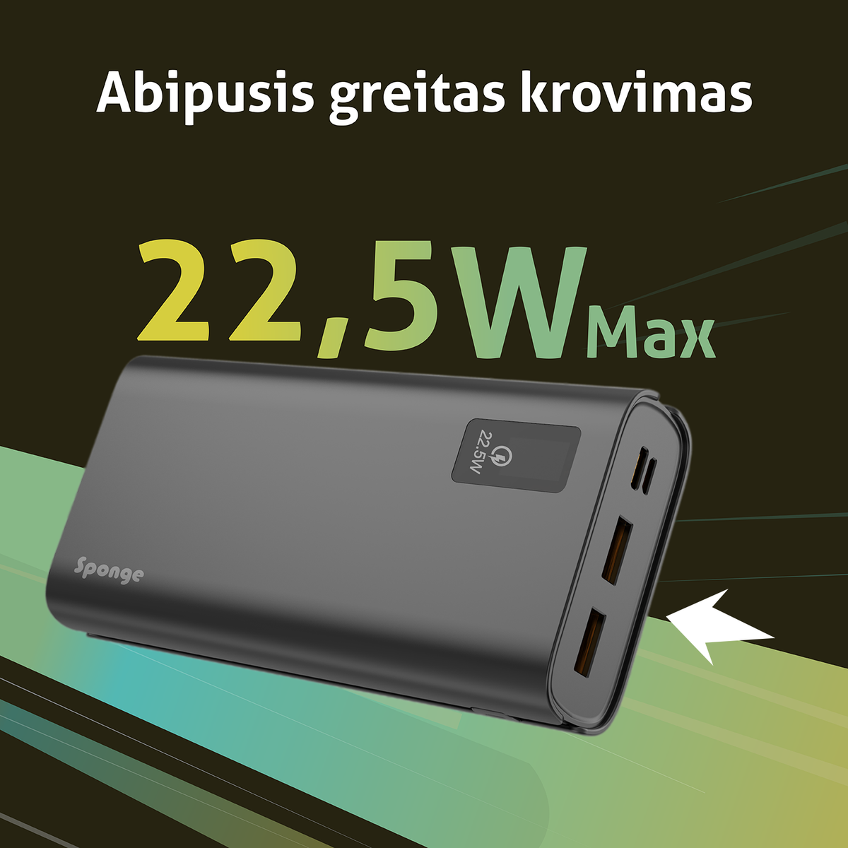 Sponge Energy 20000 QC