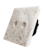 Dvipolis sensorinis jungiklis su marmuro ( Tambora ) panele