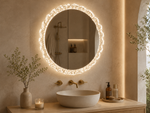 Apvalus LED veidrodis Madera 60 cm