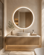 Apvalus LED veidrodis Nova 100 cm