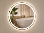 Apvalus LED veidrodis Vega 100 cm