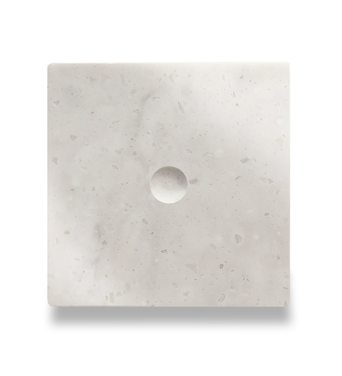 Vienvietė, vienpolė, sensorinė marmuro (Aurora Bianco) panelė