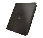 Vienvietė, vienpolė, sensorinė marmuro (Ebony Concrete) panelė