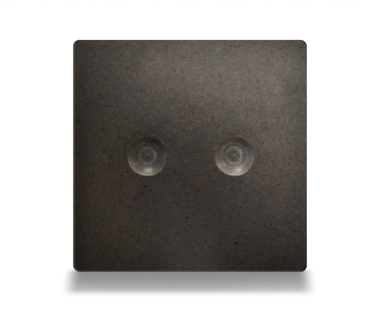 Vienvietė, dvipolė, sensorinė marmuro (Ebony Concrete) panelė