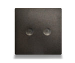 Vienvietė, dvipolė, sensorinė marmuro (Ebony Concrete) panelė