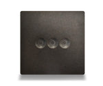 Vienvietė, tripolė , sensorinė marmuro (Ebony Concrete) panelė