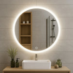 Apvalus LED veidrodis Forma 50 cm